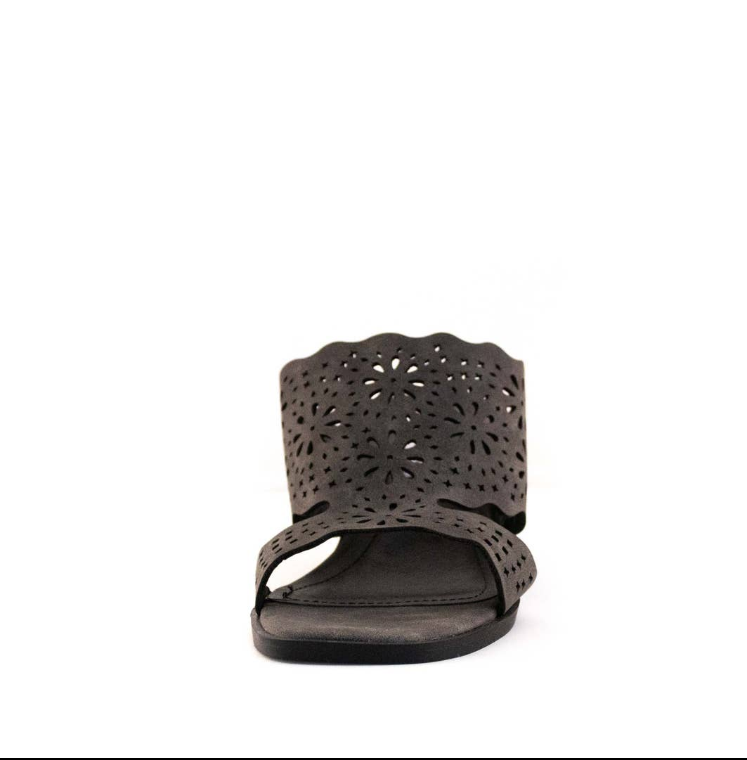 Missy slate charcoal natural sandal women's block heel